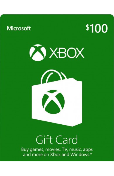Xbox Gift Card $100 (USA)